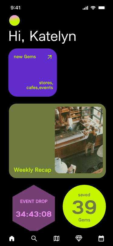 Homepage preview